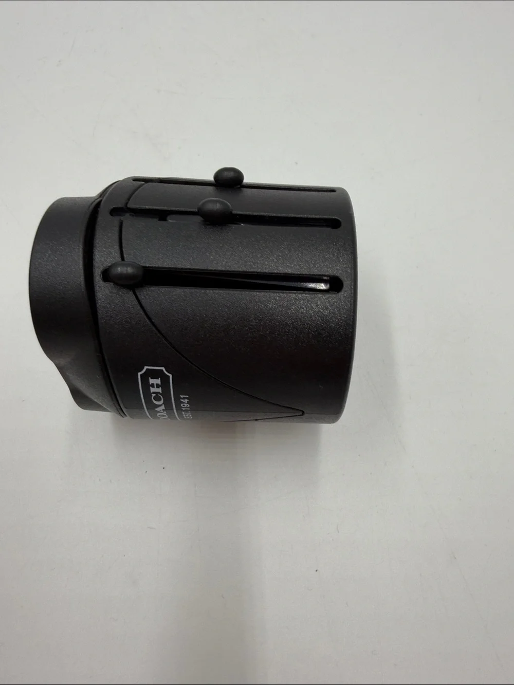 Coach Black Universal Travel Charger with Multi-Connector Cable